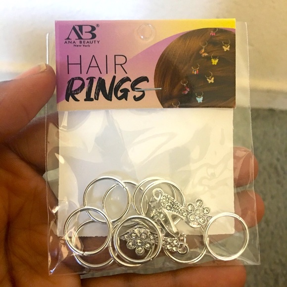 NWOT decorative hair rings for locs, braids, corn rows, twists, and more! - Picture 1 of 2